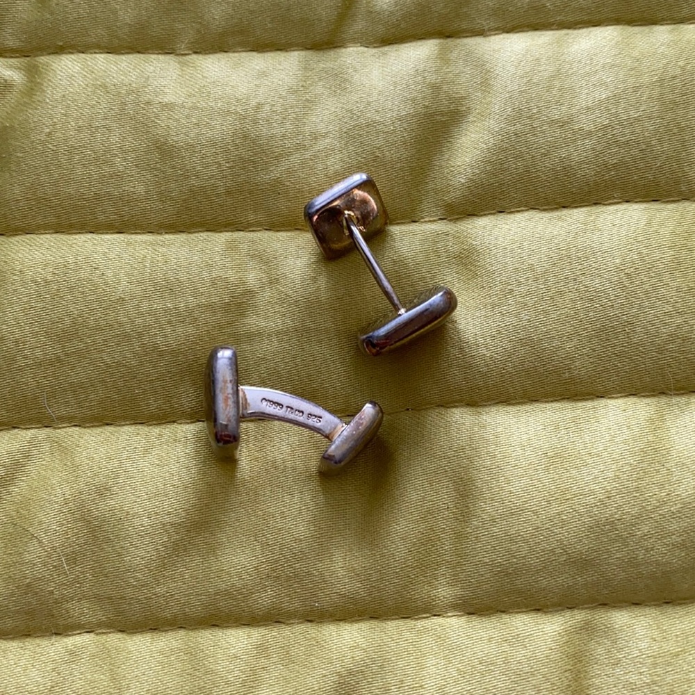 Tiffany & Co. Sterling Silver Cuff links